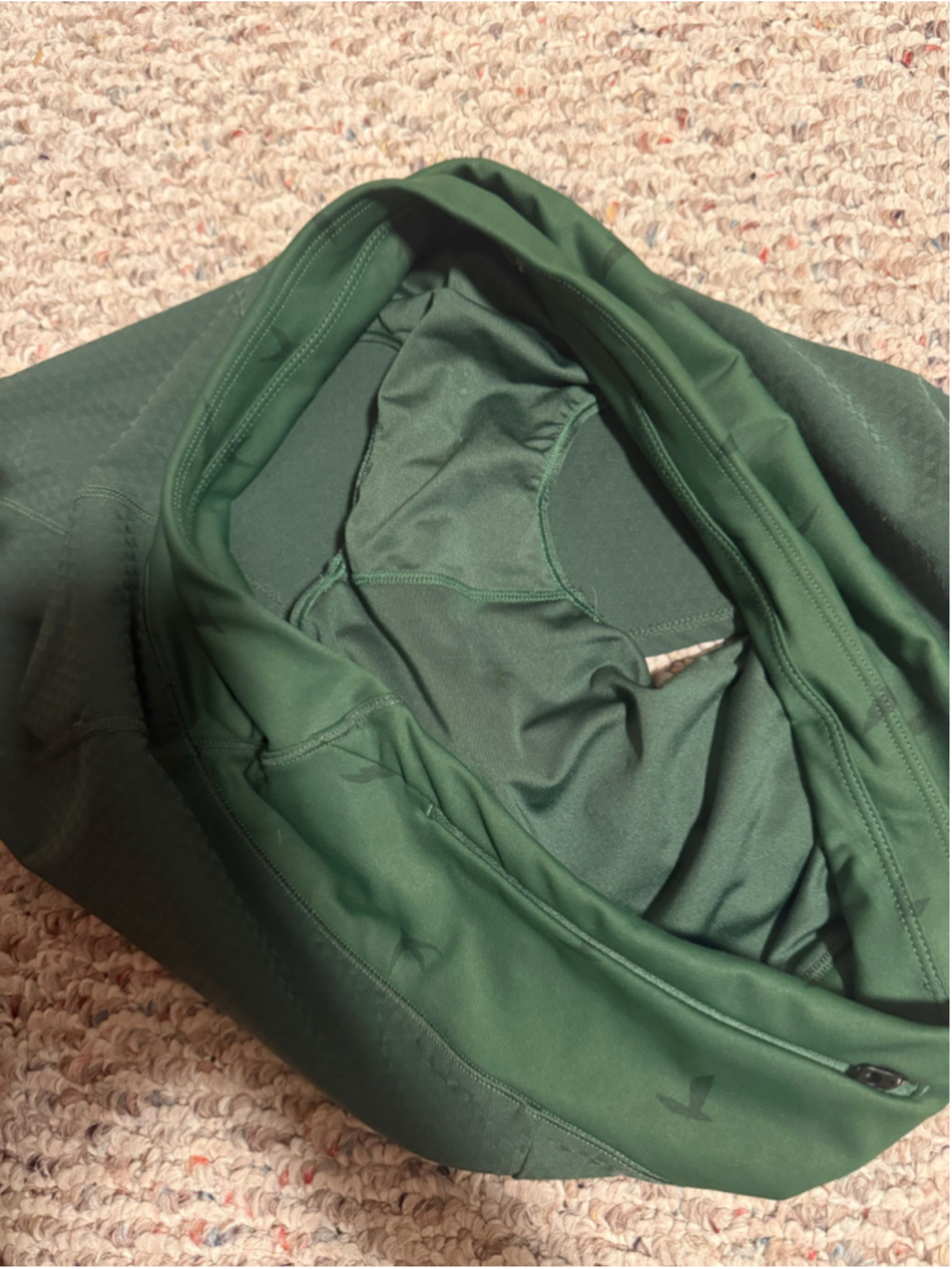 Oiselle W ROGA SHORT LUSH Green 6”- Size 4 - Picture 13 of 16